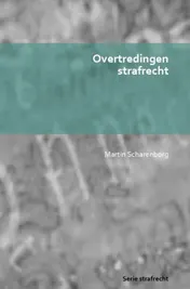 Omslag van Overtredingen strafrecht