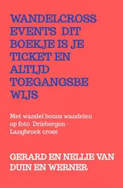 Omslag van Wandelcross events dit boekje is je ticket en altijd toegangsbewijs
