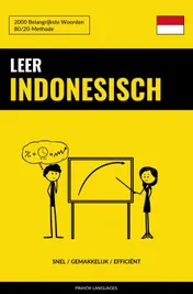 Omslag van Leer Indonesisch - Snel / Gemakkelijk / Efficiënt