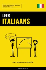 Omslag van Leer Italiaans - Snel / Gemakkelijk / Efficiënt