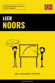 Omslag van Leer Noors - Snel / Gemakkelijk / Efficiënt