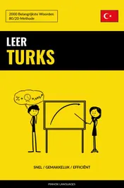 Omslag van Leer Turks - Snel / Gemakkelijk / Efficiënt
