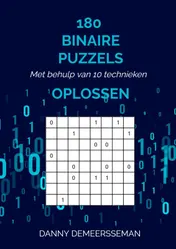 Omslag van 180 BINAIRE PUZZELS OPLOSSEN