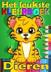 Omslag van Het leukste kleurboek dieren