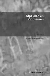 Omslag van Afpakken en ontnemen