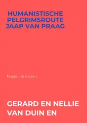 Omslag van Humanistische pelgrimsroute Jaap van Praag