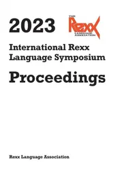 Omslag van 2023 International Rexx Language Symposium Proceedings