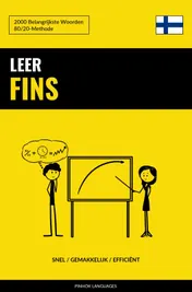 Omslag van Leer Fins - Snel / Gemakkelijk / Efficiënt