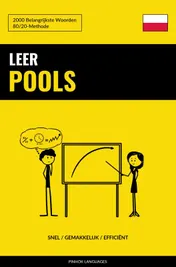 Omslag van Leer Pools - Snel / Gemakkelijk / Efficiënt