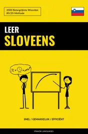 Omslag van Leer Sloveens - Snel / Gemakkelijk / Efficiënt