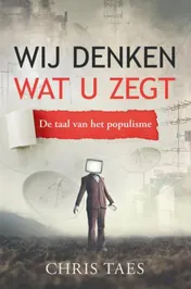 Omslag van Wij denken wat u zegt.
