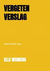 Omslag van VERGETEN VERSLAG