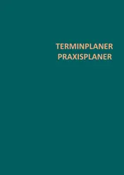 Omslag van Terminplaner Praxisplaner 7-20 Uhr