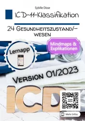 Omslag van ICD-11-Klassifikation Band 24: Gesundheitszustand/-wesen