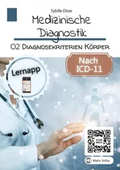Omslag van Medizinische Diagnostik Band 02: Diagnosekriterien Körper