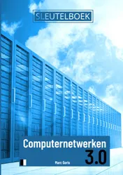Omslag van Sleutelboek Computernetwerken 3.0 (B&W)