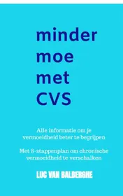 Omslag van Minder moe met CVS