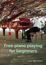 Omslag van Free piano playing for beginners