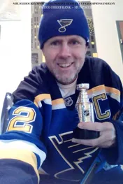 Omslag van NHL icehockey sportying indiany Stanley Cup champions indiany