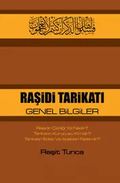 Omslag van RAŞiDi TARiKATI GENEL BiLGiLER