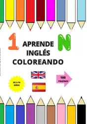Omslag van APRENDE INGLES COLOREANDO