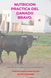 Omslag van NUTRICION PRACTICA DEL GANADO BRAVO.
