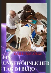 Omslag van GEWITTER ZIEGE: EIN UNGEWÖHNLICHER TAG IM BÜRO