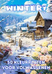 Omslag van Kleurplaten Volwassenen - Winter!