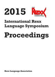 Omslag van 2015 International Rexx Language Symposium Proceedings
