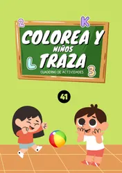 Omslag van Colorea y traza-niños