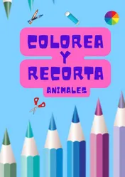 Omslag van Colorea y Recorta: Animales