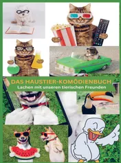 Omslag van DAS HAUSTIER-KOMÖDIENBUCH: für die ganze Familie!