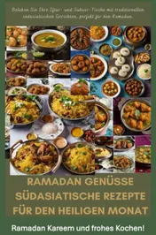 Omslag van Ramadan Genüsse: Südasiatische Rezepte für den heiligen Monat