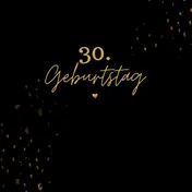 Omslag van 30. Geburtstag- Gästebuch Blanko