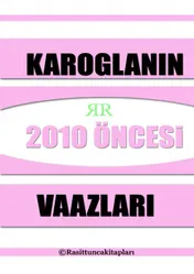 Omslag van Rasit Tuncanın 2010 Senesinden Önce Yaptığı Tasavvufi Vaazlar