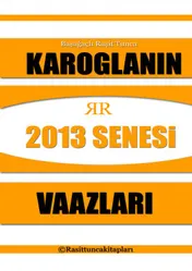 Omslag van Rasit Tuncanın 2013 Senesinde Yaptığı Tasavvufi Vaazlar