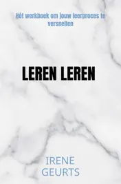Omslag van Leren leren