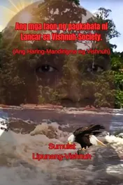 Omslag van Ang mga taon ng pagkabata ni Lancar sa Vishnuh-Society
