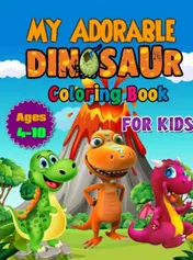 Omslag van My Adorable dinosaur