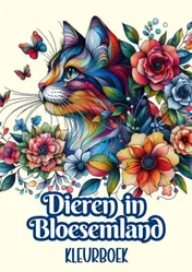 Omslag van Kleurboek - Dieren in Bloesemland