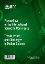 Omslag van Trends, issues, and challenges in modern science