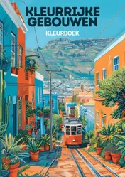 Omslag van Kleurboek - Kleurrijke Gebouwen