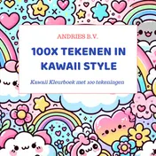 Omslag van 100x Tekenen in Kawaii Style