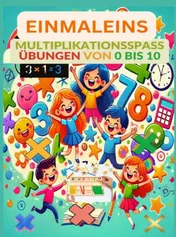 Omslag van Multiplikationsspaß: Übungen von 0 bis 10