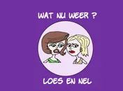 Omslag van Wat nu weer? - Loes en Nel