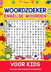 Omslag van Woordzoeker voor Kinderen - Engelse Woorden, Inclusief Vertaling