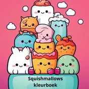 Omslag van Squishmallows Kleurboek