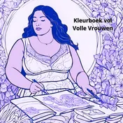 Omslag van Kleurboek vol volle vrouwen