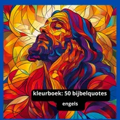Omslag van Kleurboek: 50 bijbelquotes