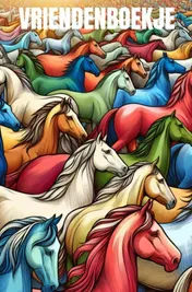 Omslag van Vriendenboekje Paarden